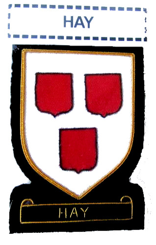 Hay scottish clan name badge - clan,