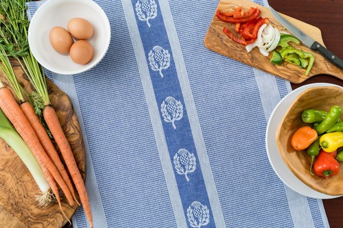 Scottish thistle tea towel - tea,