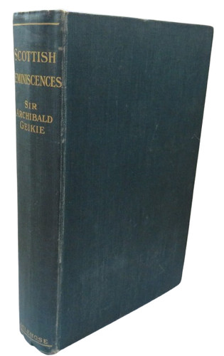 Scottish reminiscences sir - scottish,