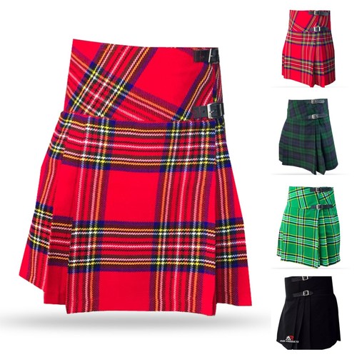 Ladies women kilt tartan - ladies,