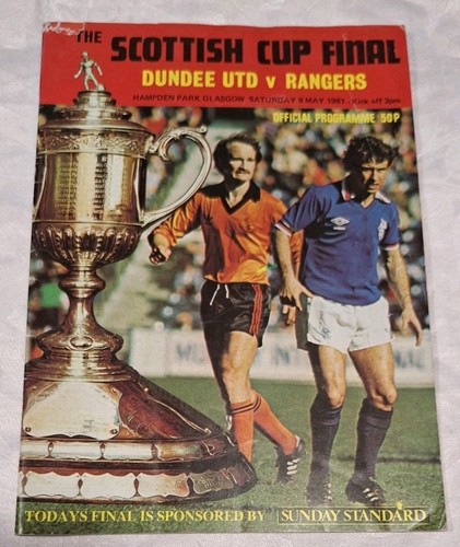 Finale coppa scozia 1981 - di,