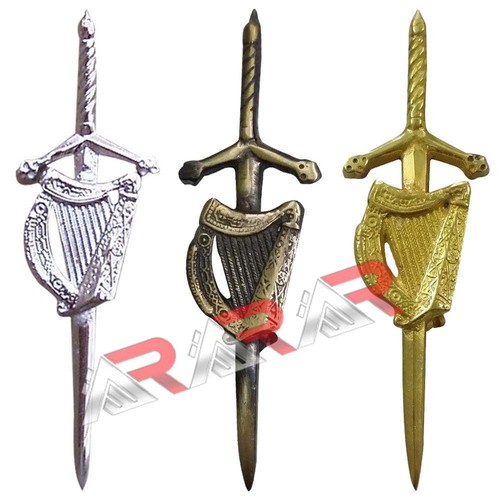 Irish celtic harp - celtic, sword