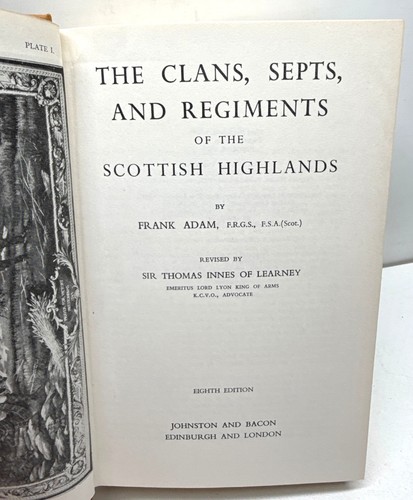 The clans septs - septs, and