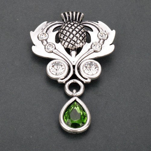 Celtic scottish thistle pin - celtic,