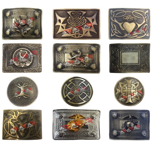 Men scottish kilt buckle - kilt,