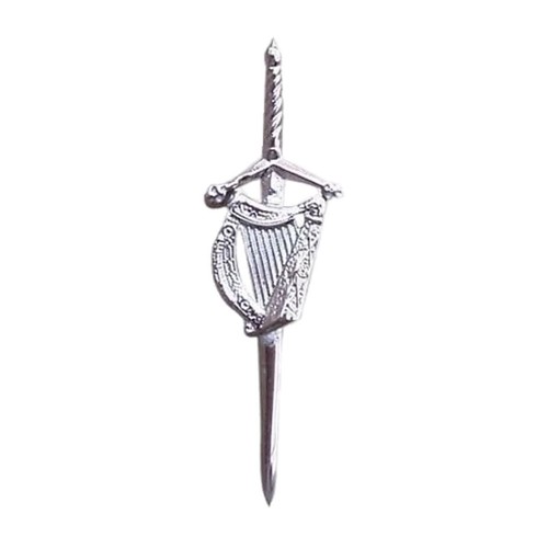 New irish harp kilt pin - harp,