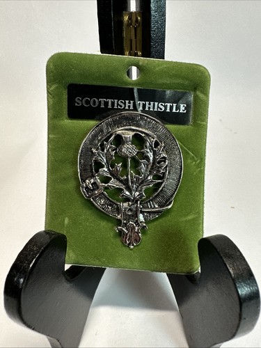 Art pewter scottish thistle - pewter,