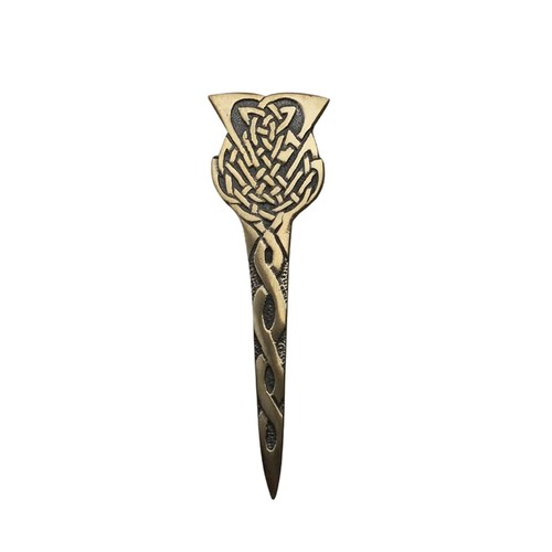 Kilt pin scottish thistle - scottish,