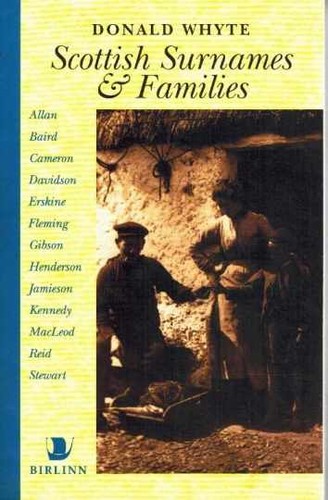 Scottish surnames and - scottish, families
