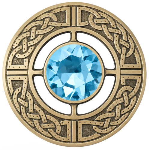 Scottish kilt fly plaid brooch - kilt,
